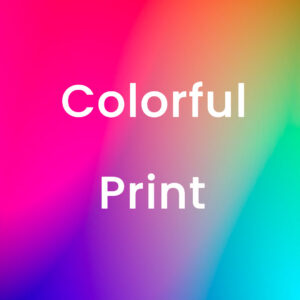 Color Print A4 - Plain paper